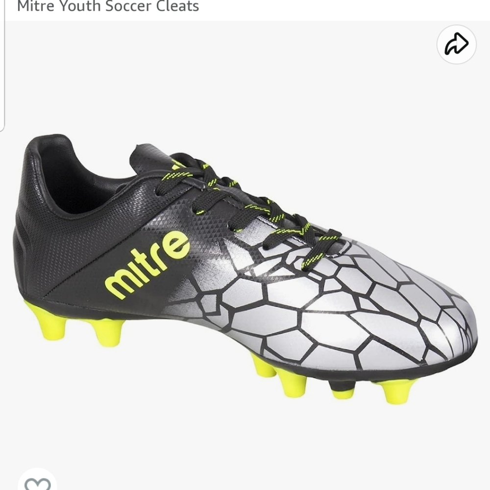 NEW, Mitre Soccer Cleats, Youth